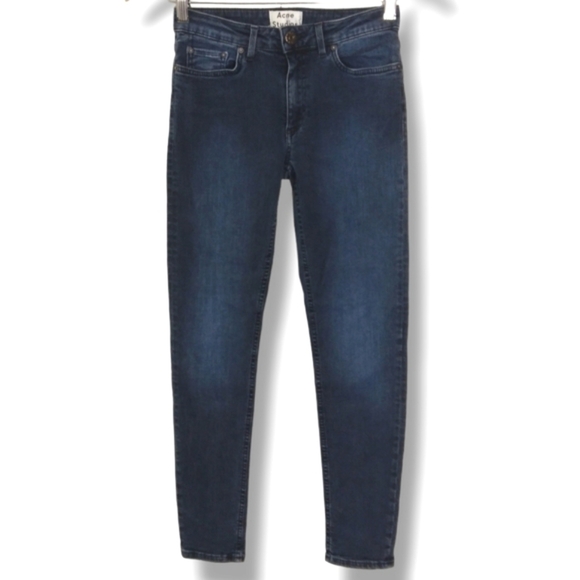 ACNE Studio cropped skinny jeans Size 26 $395 - Picture 2 of 5